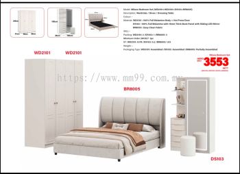 WLS-MILANO BEDROOM SET