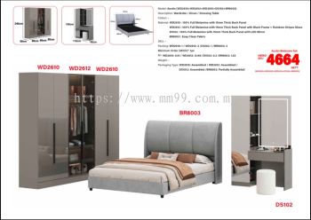 WLS-AUSTIN BEDROOM SET