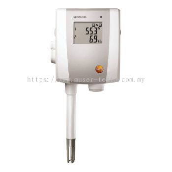 testo Saveris H2 E | 2-Channel Temperature/Humidity Ethernet Probe, with Display [SKU 0572 6192]