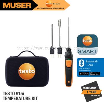 Testo 915i Temperature Kit with Smartphone Operation