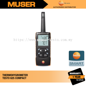 Testo 625 (0563 1625) Digital Thermohygrometer with App Connection