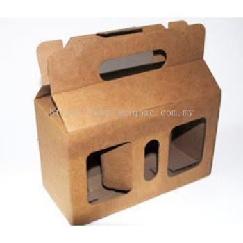 Die Cut Box With Handle