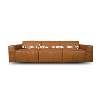 Full Aniline Cowhide Leather Sofa