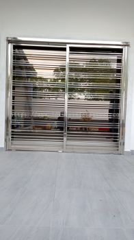 THREE LINE DESIGN SLIDING DOOR