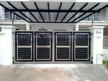 E SERIAL STAINLESS STEEL GATE
