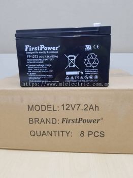 First Power 12v 7.2AH Sealed Lead Acid Battery