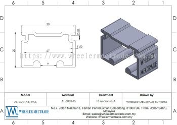 Curtain Rail Profile 