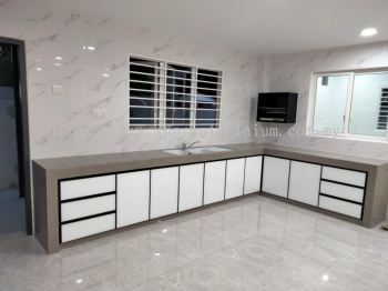 Malaysia Klang aluminium kitchen cabinets