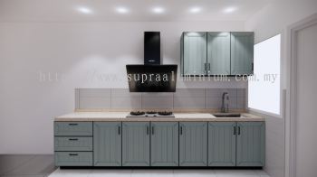 Meru Shah Alam aluminium kitchen cabinets