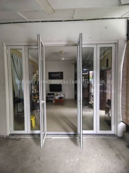 sepang aluminium and glass folding door 