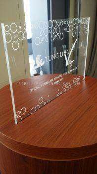 Engraved Acrylic Plate