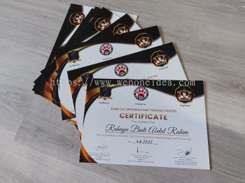 Certificate Printing