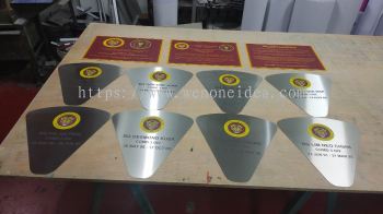 SS304 1mm Plate with UV Print