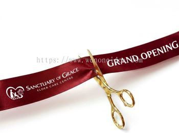 Grand Opening Satin Ribbon