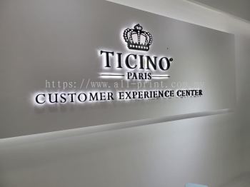 Ticino Paris Setia Alam - Stainless Steel Box Up Led Backlit