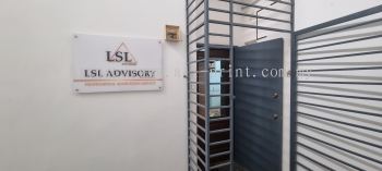 LSL Advisory (Setia Alam) - Acrylic Signage
