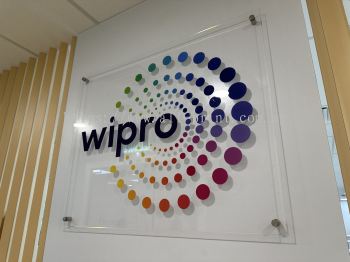 Wipro - Acrylic Signage
