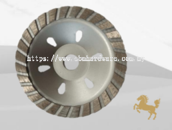 B04 – CNB04006YK 4’’ – GOLD HORSE CUP WHEEL