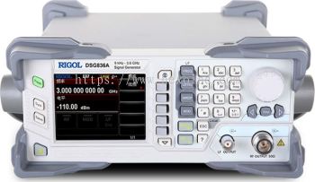 Rigol DSG836A - RF Signal Source from 9 kHz to 3.6 GHz with IQ Modulation