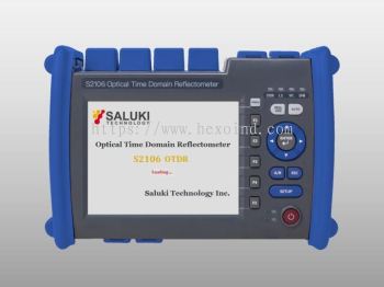 Saluki S2106 Optical Time Domain Reflectometers (OTDR-SMF/MMF)