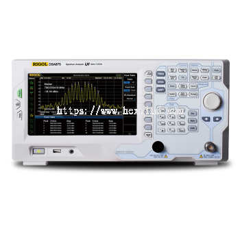 Rigol DSA800 Series Spectrum Ａnalyzers Family