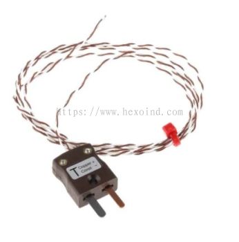  363-0266 - RS PRO Type T Thermocouple 1m Length, 1/0.2mm Diameter → +250°C