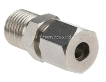 381-7378 - RS PRO Thermocouple Compression Fitting for use with Thermocouple With 6mm Probe Diameter