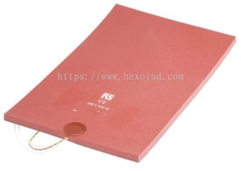  106-5409 - RS PRO Silicone Heater Mat, 400 W, 200 x 300mm, 240 V ac