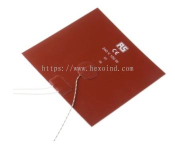 106-5426 - RS PRO Silicone Heater Mat, 100 W, 150 x 150mm, 240 V ac