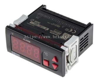  124-1075 - RS PRO Panel Mount Temperature Indicator, 77 x 35mm 1 Input, 230 V ac Supply Voltage