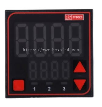  124-1066 - RS PRO Panel Mount PID Temperature Controller, 48 x 48mm, 2 Output Relay, SSR, 110 → 240