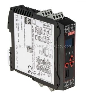 144-8677 - RS PRO DIN Rail PID Temperature Controller, 22.5 x 110mm 1 Input, 2 Output Relay, Relay-C