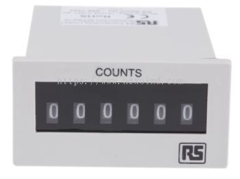  896-7024 - RS PRO Impulse Counter Counter, 6 Digit, 10Hz, 230 V ac