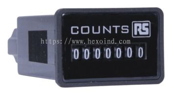  896-7037 - RS PRO Impulse Counter Counter, 7 Digit, 10Hz, 12 V dc