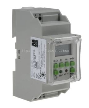 896-6876 - RS PRO Digital Pulse Switch DIN Rail Time Switch 110 → 240 V ac, 1-Channel