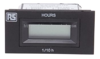  896-6973 - RS PRO Hour Meter Counter, 6 Digit, 50Hz, 85 → 265 V ac