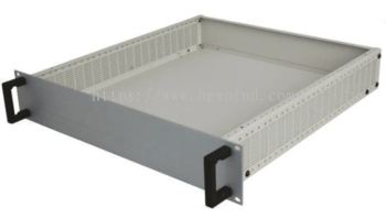  665-7643 - RS PRO, 6U Heavy Duty Rack Mount Case Ventilated, 266 x 483 x 466mm