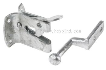 894-6759 - RS PRO Steel Automatic Gate Latch