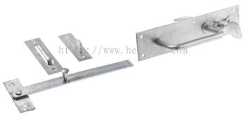 894-6783 - RS PRO Steel Suffolk Latch with Galvanised Finish