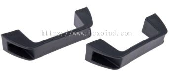 456-490 - Black Plastic Handle, 140mm