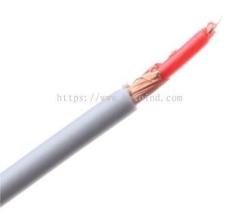 749-2554 - RS PRO PE Insulated, Shielded Single Core Microphone Cable 0.14 mm2 CSA, PVC Sheath, 1.9