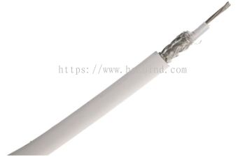 665-5845 - RS PRO Black Unterminated to Unterminated URM67 Coaxial Cable, 50 惟 10.3mm OD 100m