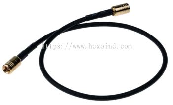 526-0443 - RS PRO Black Male SMB to Male SMB Coaxial Cable, 50 惟