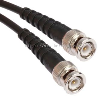 426-2038 - RS PRO Male BNC to Male BNC RG58 Coaxial Cable, 50 惟 500mm