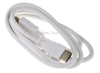 876-2393 - RS PRO HDMI to HDMI Cable, Male to Male - 1.2m