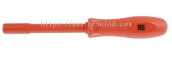 911-1500 - ITL Insulated Tools Ltd 2BA Hexagon Nut Driver, VDE/1000V Approved, 104 mm Blade Length