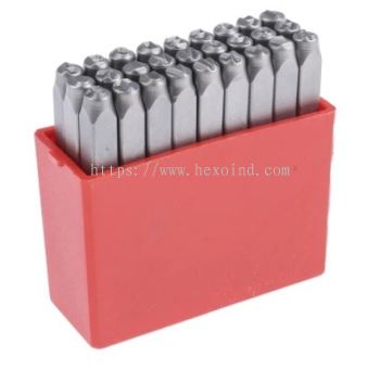  875-4733 - RS PRO 4mm x 27 Piece Engraving Letter Punch Set, (A to Z)