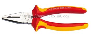  125-3065 - RS PRO VDE Insulated Steel Pliers Combination Pliers, 160 mm Overall Length