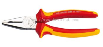 125-3067 - RS PRO VDE Insulated Steel Pliers Combination Pliers, 200 mm Overall Length