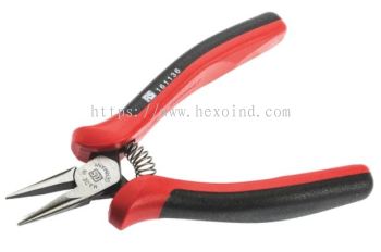 161-136 - RS PRO Steel Pliers Long Nose Pliers, 130 mm Overall Length